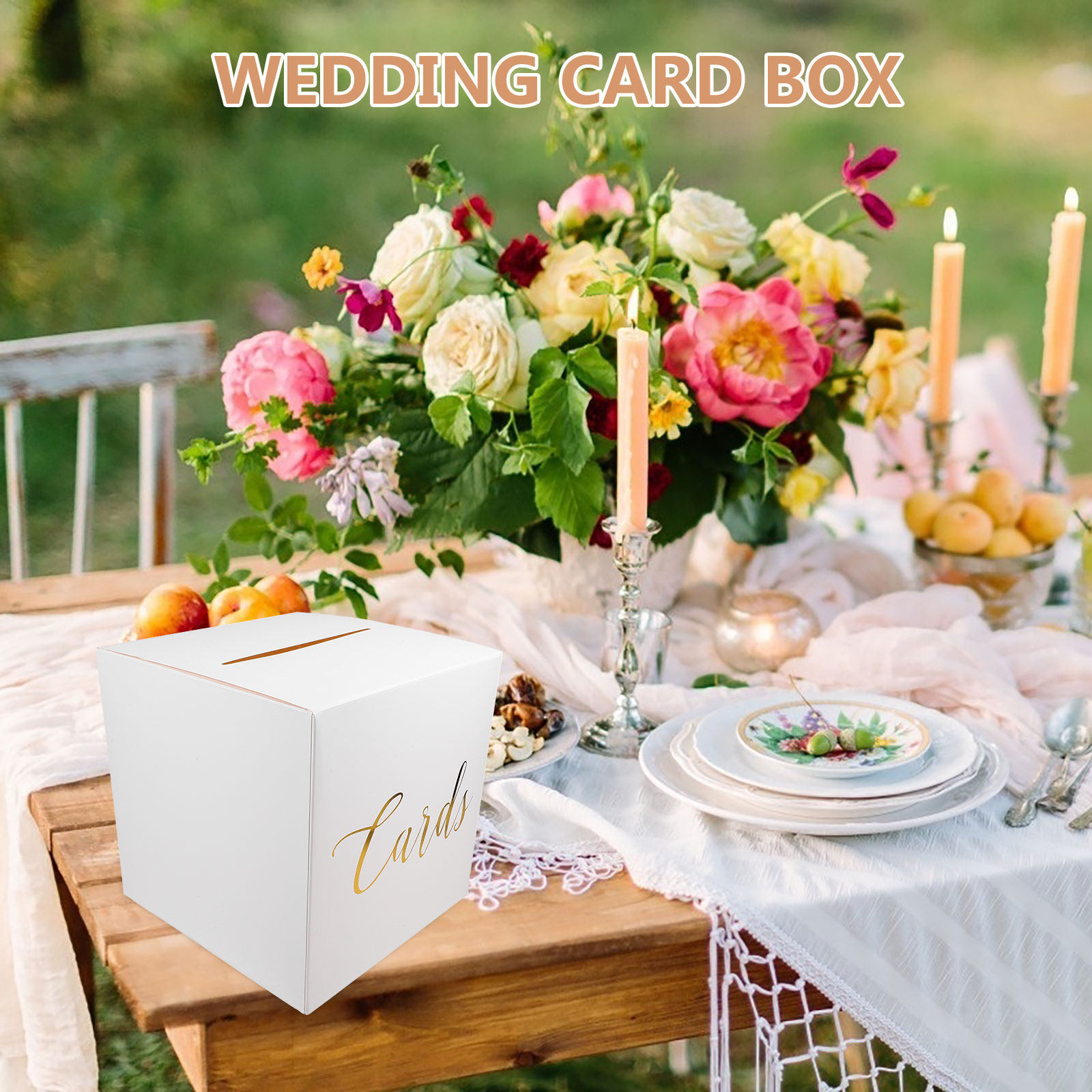 1 set bruiloftskaartdoosjes, h - Wedding Card Box recensie en prijs