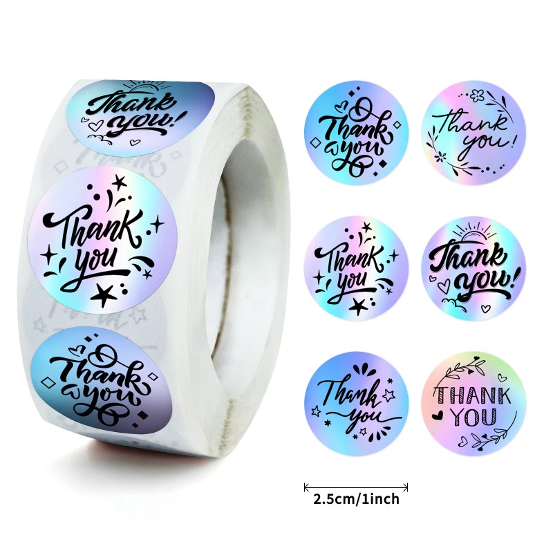 Laser Bedankstickers Holografi - Wedding Envelopes recensie en prijs