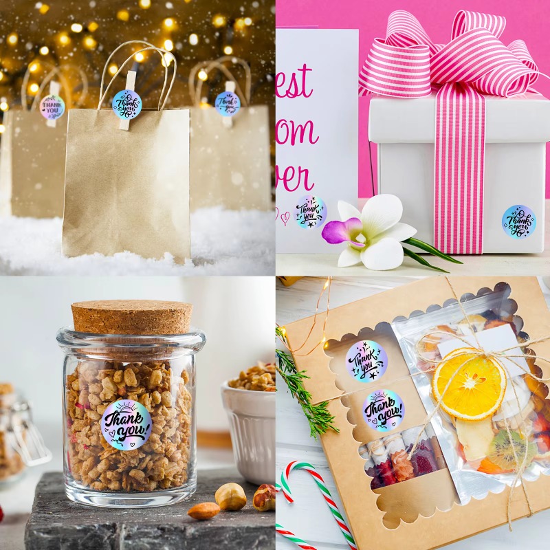 Laser Bedankstickers Holografi - Wedding Envelopes recensie en prijs
