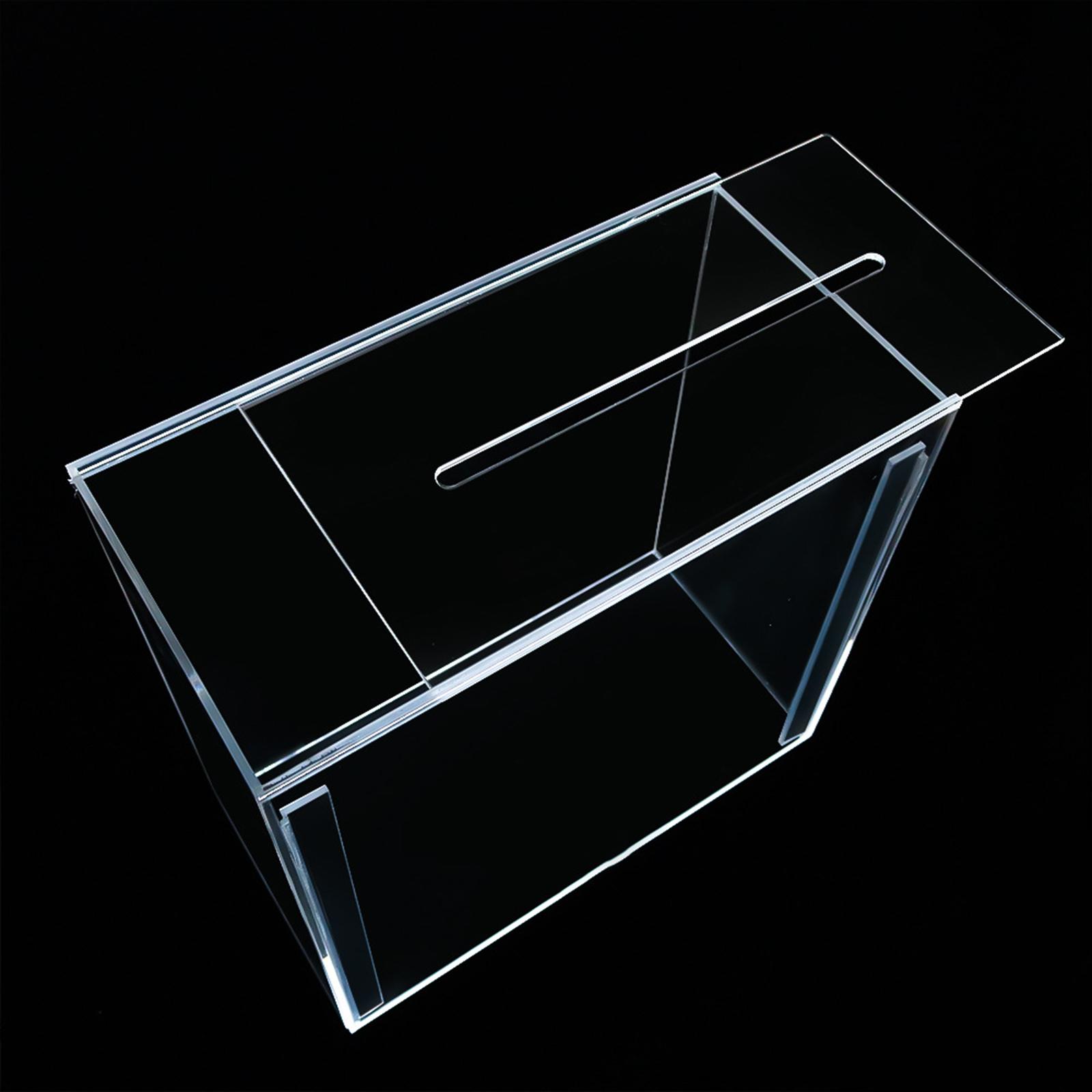 Heldere acryl trouwkaarten doo - Wedding Card Box recensie en prijs